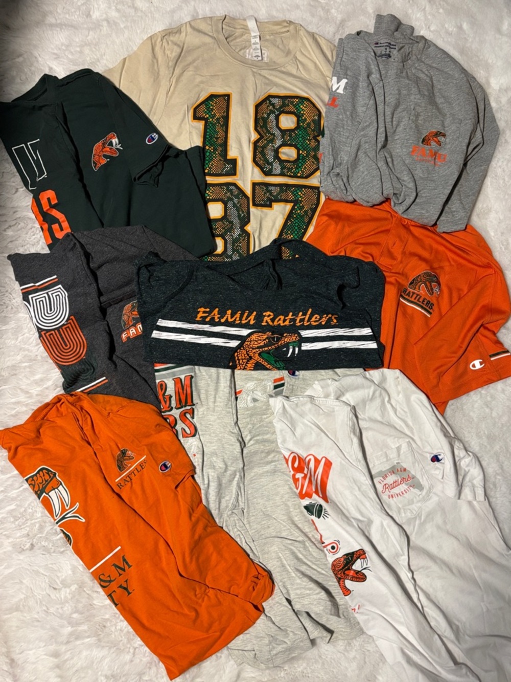 FAMU SHIRT 9 PACK BUNDLE